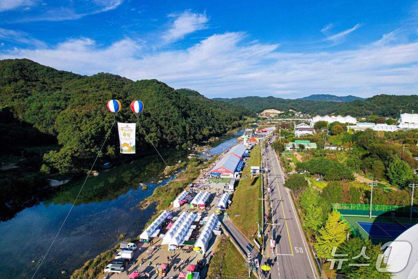 횡성한우축제장./뉴스1
