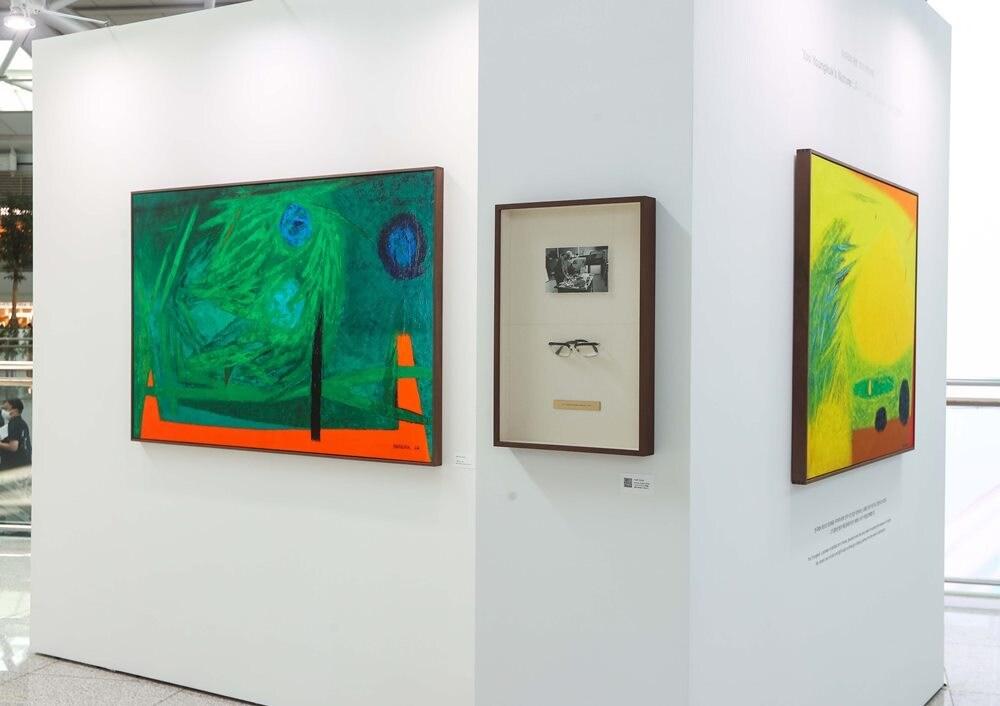 본문 이미지 -  '추상미술 거장'유영국 특별전 (신세계면세점 제공)