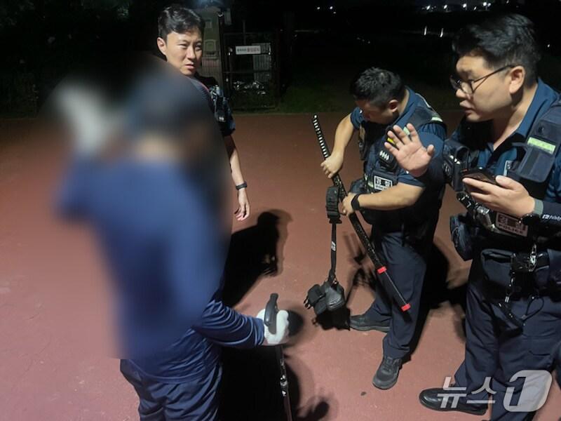 본문 이미지 - 검거 현장(경기북부경찰청 제공. 재판매 및 DB 금지)/뉴스1
