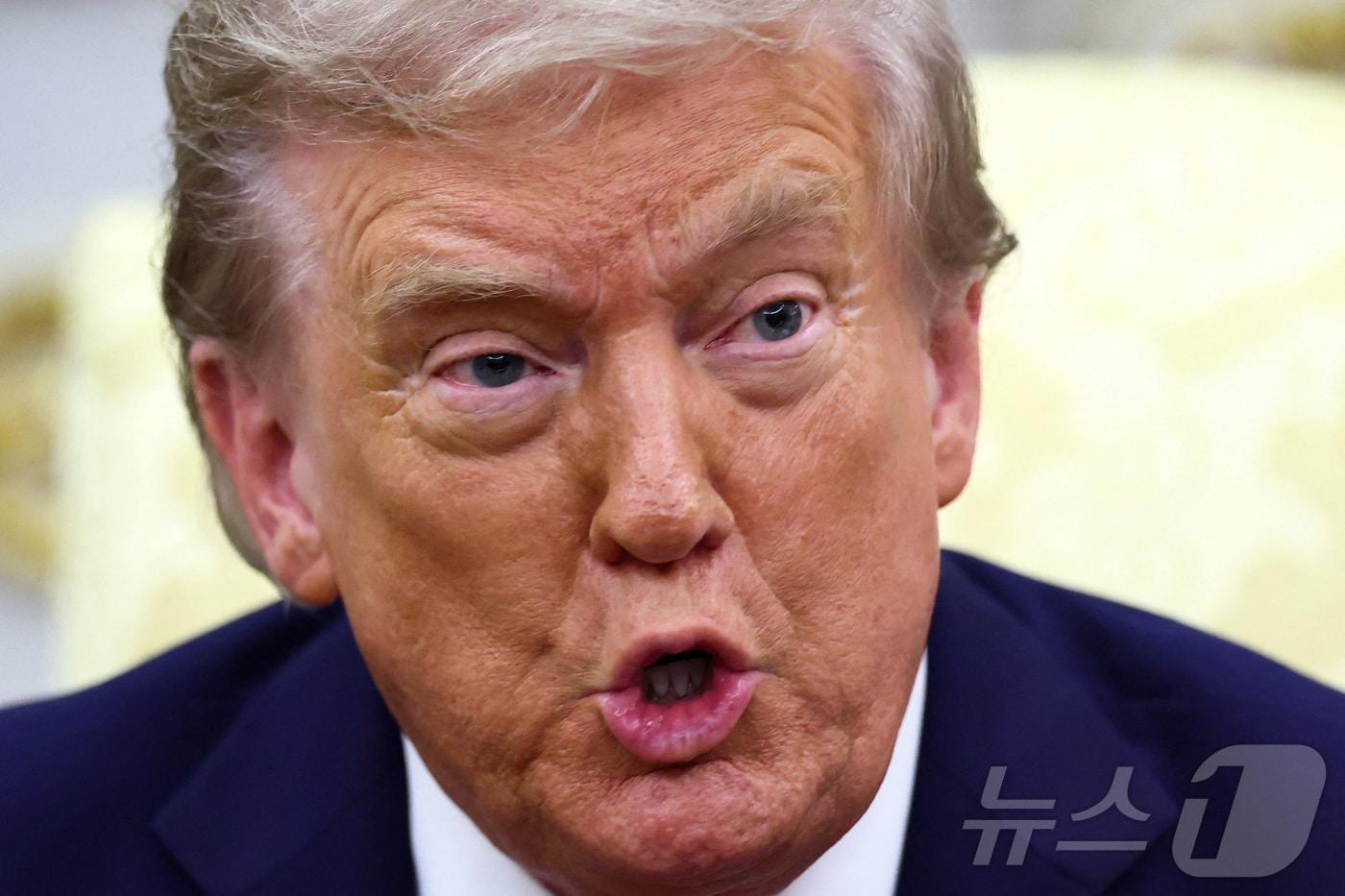 도널드 트럼프 미국 대통령 ⓒ 로이터=뉴스1 ⓒ News1 류정민 특파원