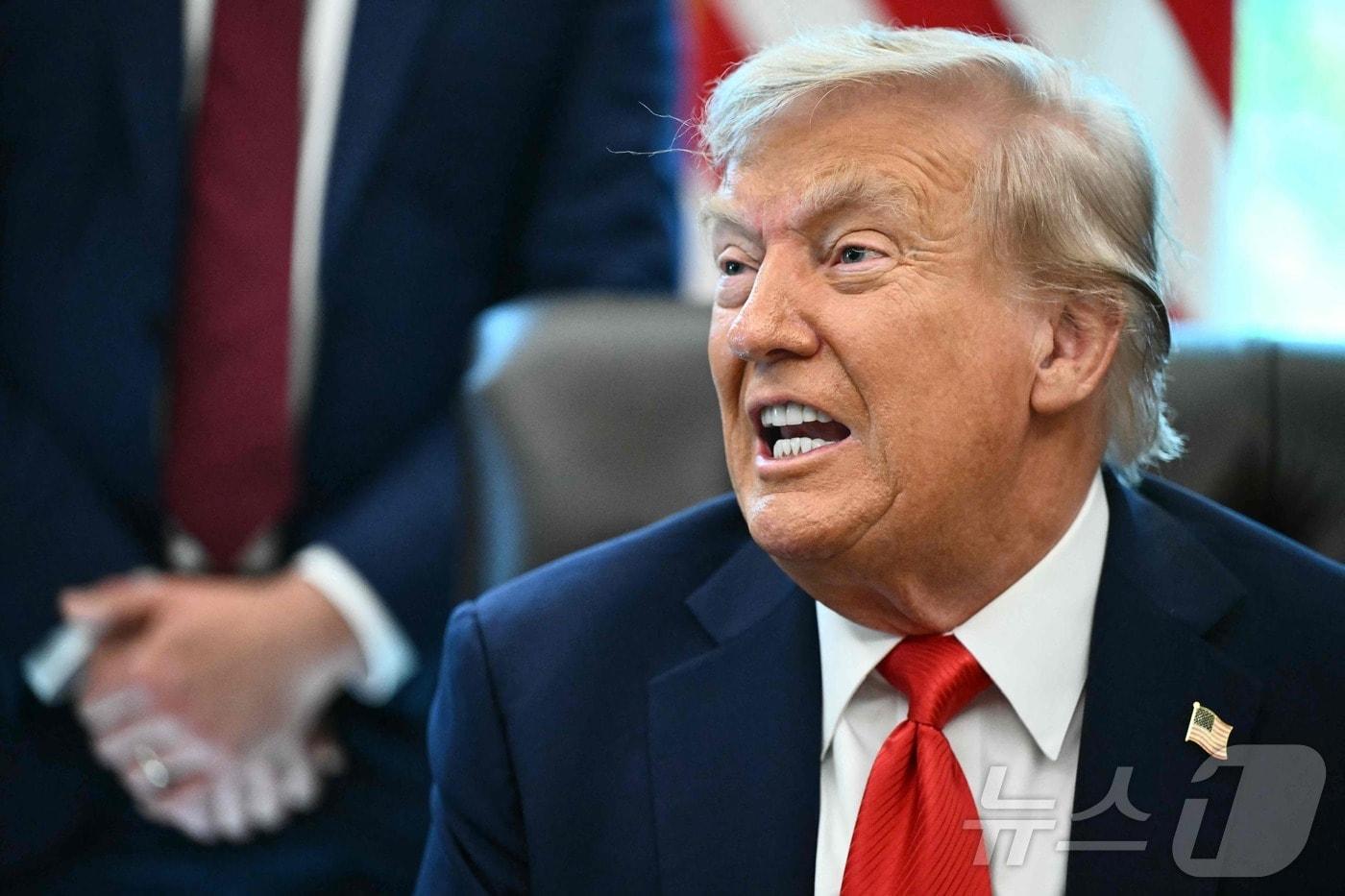 도널드 트럼프 미국 대통령. 2025.08.25. ⓒ AFP=뉴스1 ⓒ News1 류정민 특파원