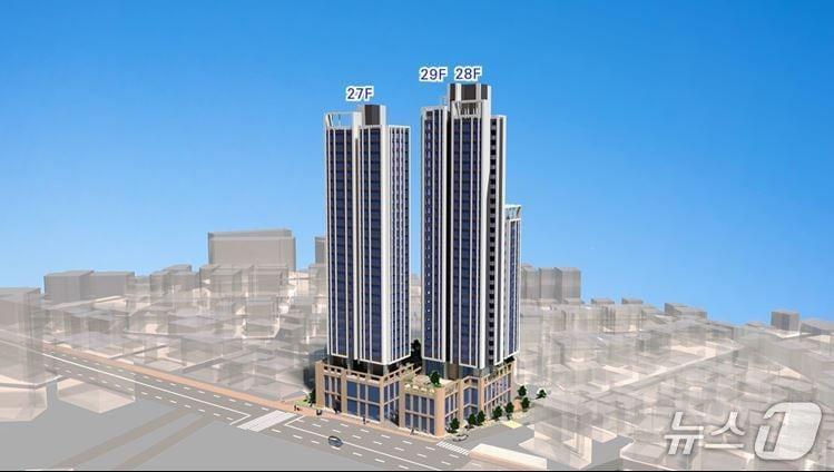 본문 이미지 -  성북구 안암동5가 85-7 일대 예상 조감도 (서울시 제공) 