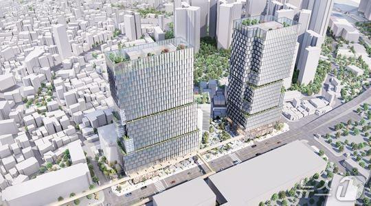 본문 이미지 - 특별계획구역 8 조감도(서울시 제공) 뉴스1 ⓒ News1