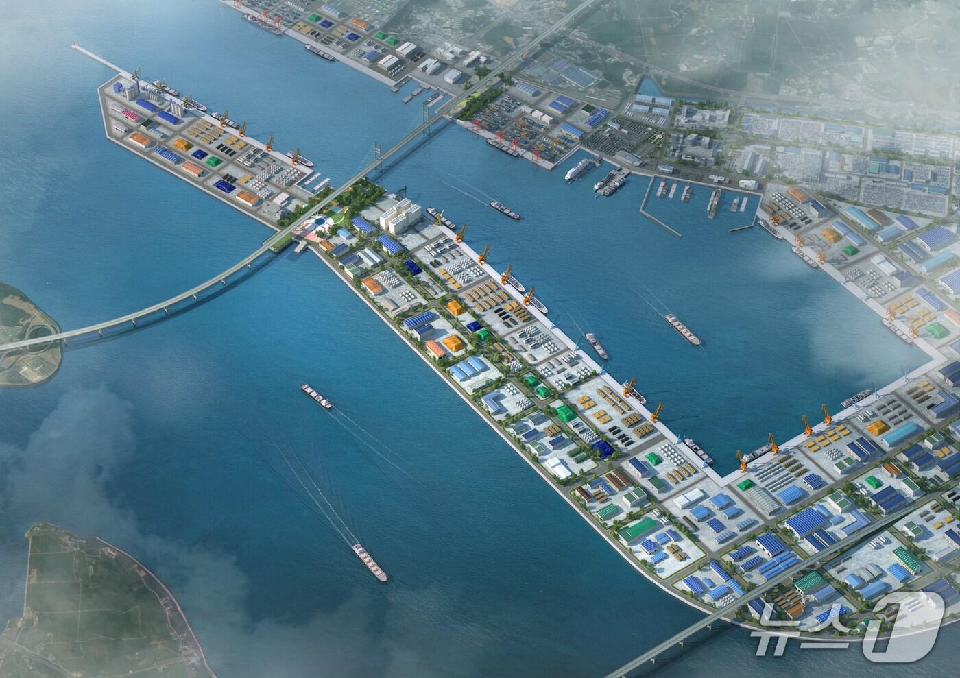 당진항 전경(당진시 제공. 재판매 및 DB금지)2025.8.26/뉴스1