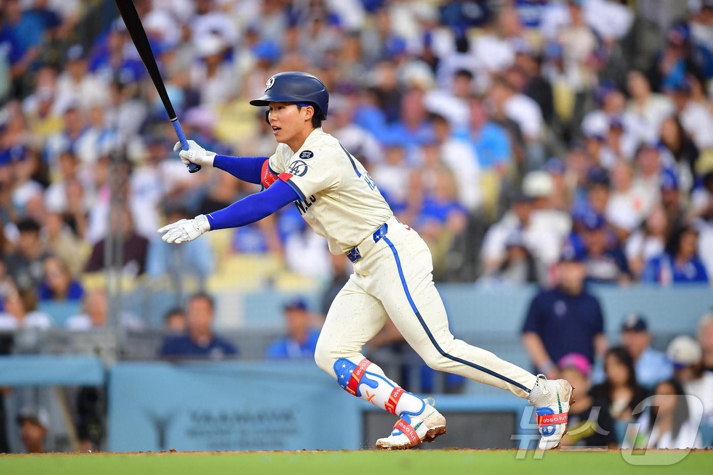 본문 이미지 - LA 다저스 김혜성. ⓒ 로이터=뉴스1