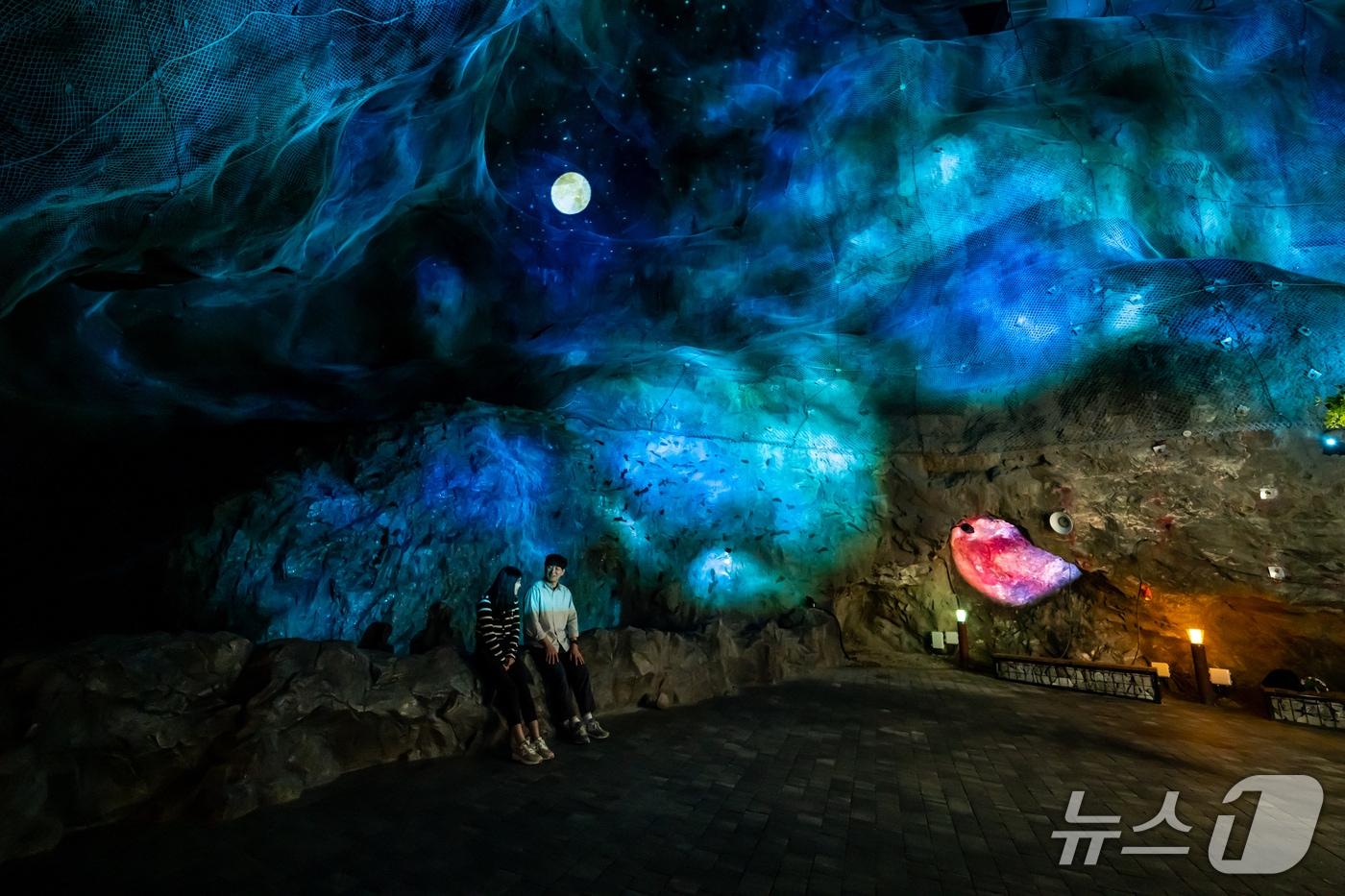 옥천군 장령산자연휴양림 숲속동굴 테마파크 내부 모습(옥천군 제공, 재판매 및 DB금지) /뉴스1