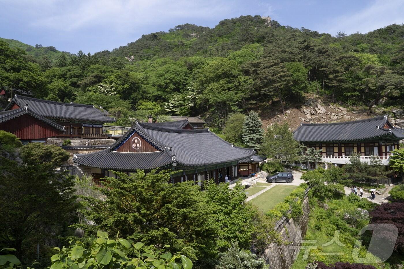 한국국학진흥원은 28일 오후 1시 안동시 본원 제1회의실에서 ‘경북 북부지역 주요 선원의 현황과 과제’를 주제로 학술세미나를 연다.(사진은 문경 윤필암 한국국학진흥원 제공, 재판매 및 DB 금지) ⓒ News1 김대벽기자