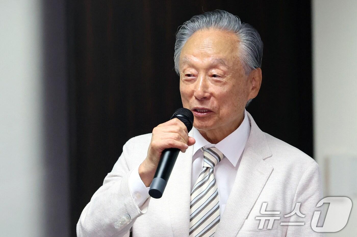 권노갑 더불어민주당 상임고문. 2025.8.26/뉴스1 ⓒ News1 황기선 기자