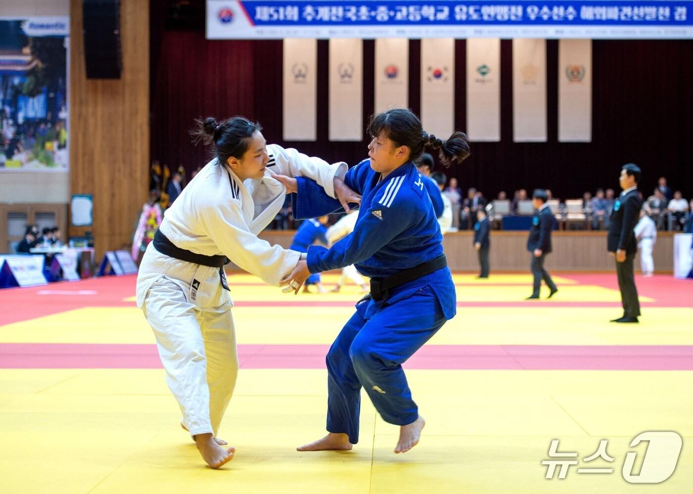  51회 추계전국 초중고 유도연맹전 우수선수 해외파견선발전.(제천시 제공. 재판매 및 DB금지)./뉴스1