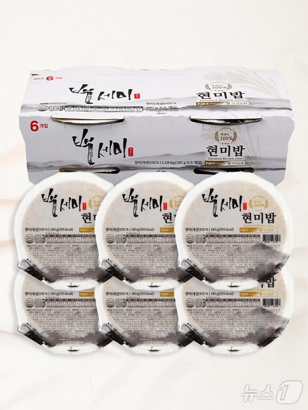 본문 이미지 - 곡성쌀로 만든 '백세미 현미 즉석밥' 출시.(곡성군 제공. 재판매 및 DB 금지)