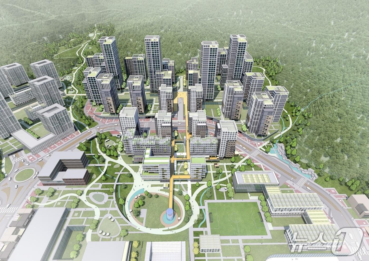  구룡마을 예상 조감도 &#40;서울시 제공&#41;