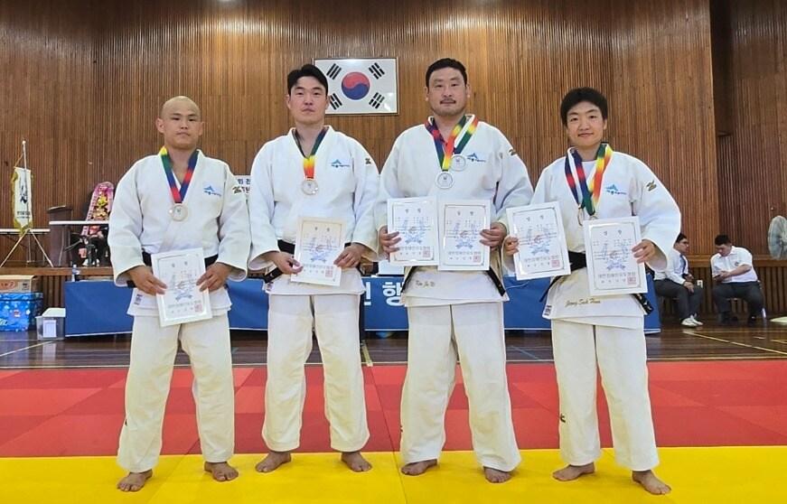 본문 이미지 -  세종시장애인체육회 유도실업팀. (세종시 제공. 재판매 및 DB금지)