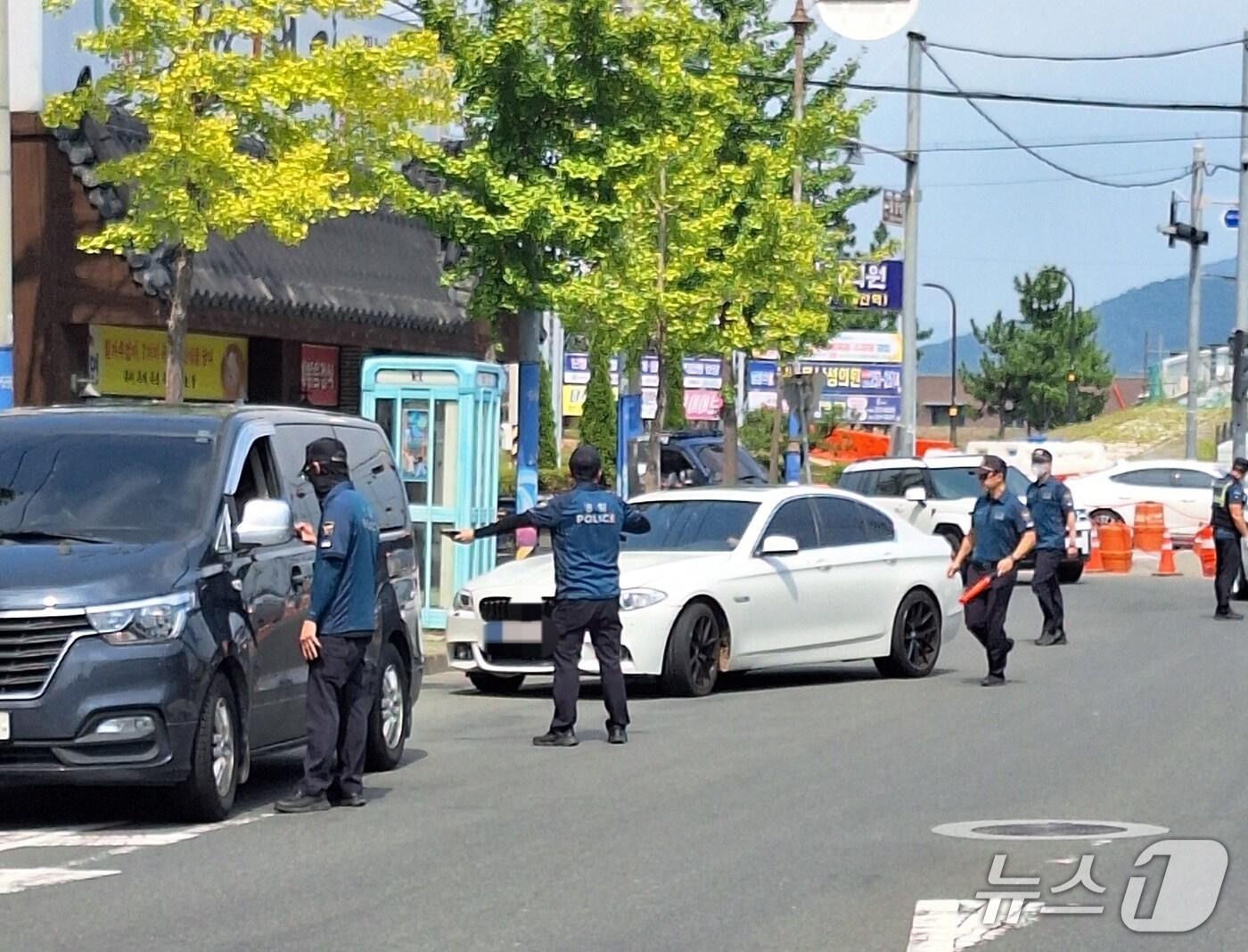 본문 이미지 - 경남경찰청 기동순찰대 순찰활동 모습. 기사내용과 무관함(경남경찰청 제공. 재판매 및 DB금지)