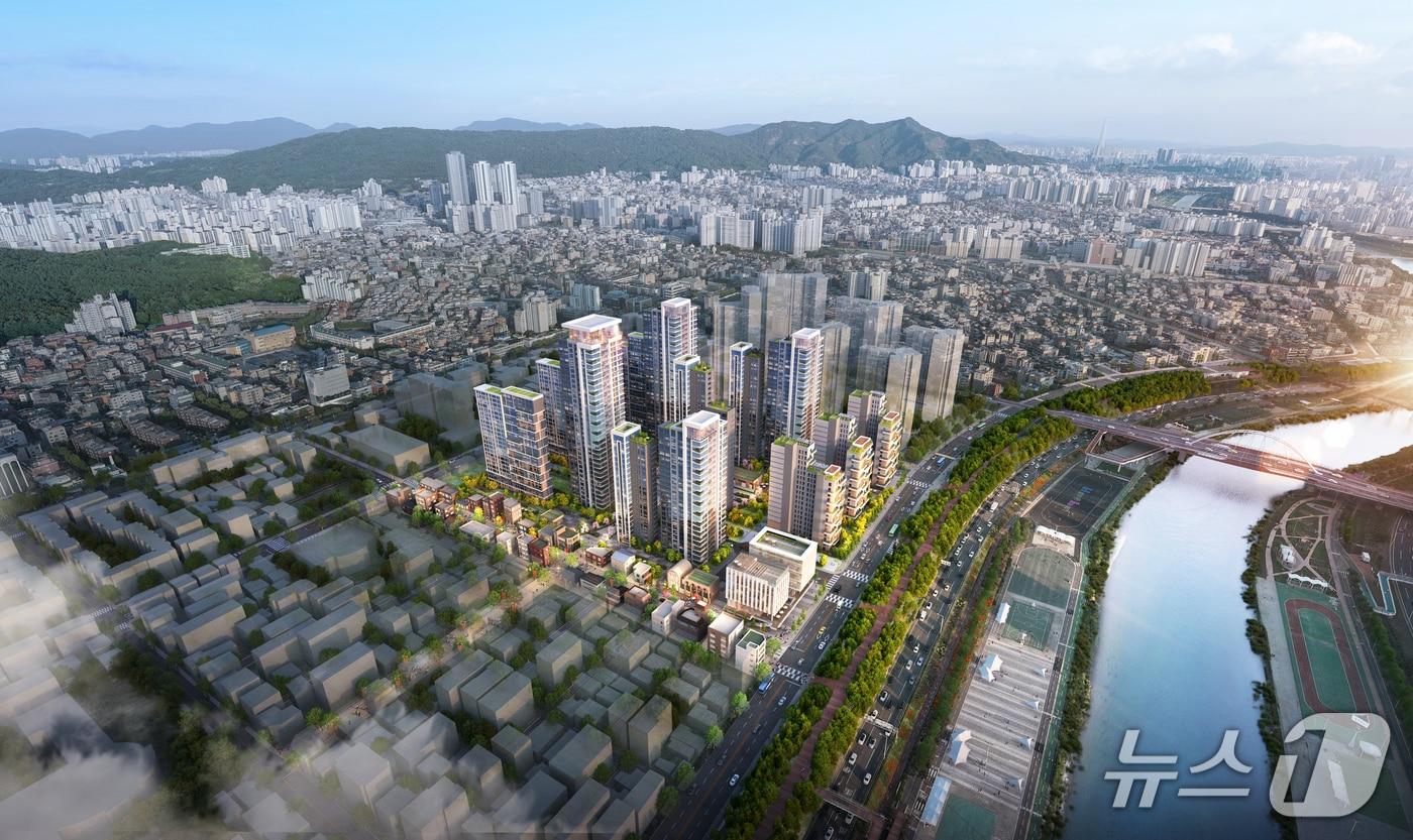  중화동 309-39 일대 예상 조감도 (서울시 제공)