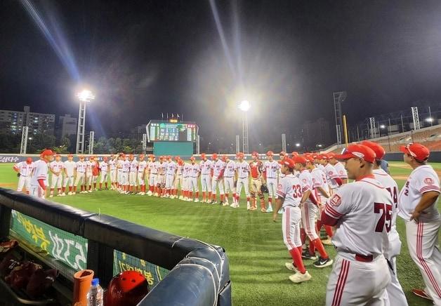 본문 이미지 - 청주고등학교 야구부.(충북교육청 제공. 재판매 및 DB금지)/뉴스1