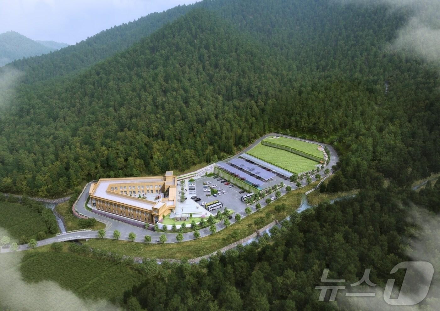 고흥군립하늘공원 조감도.(고흥군 제공. 재판매 및 DB 금지)