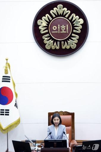 본문 이미지 - 최호정 서울시의회 의장 2025.8.27/뉴스1 ⓒ News1 박정호 기자