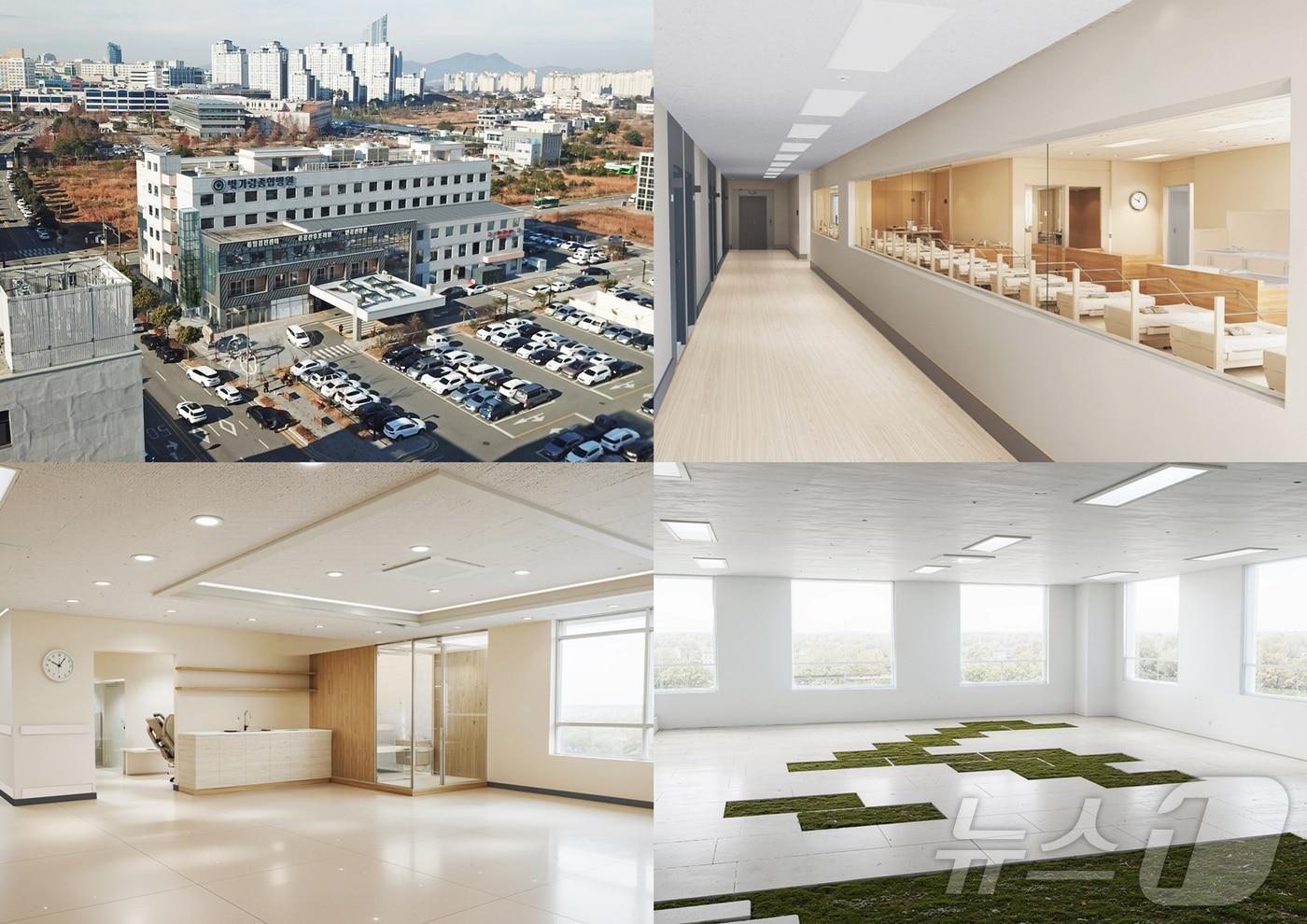 전남 나주시는 빛가람종합병원 내 전남공공산후조리원&#40;4호점&#41;이 전면 리모델링과 기능보강 공사를 거쳐 내년 2월 새롭게 문을 연다고 밝혔다.&#40;나주시 제공, 재배포 및 DB 금지&#41;/뉴스1