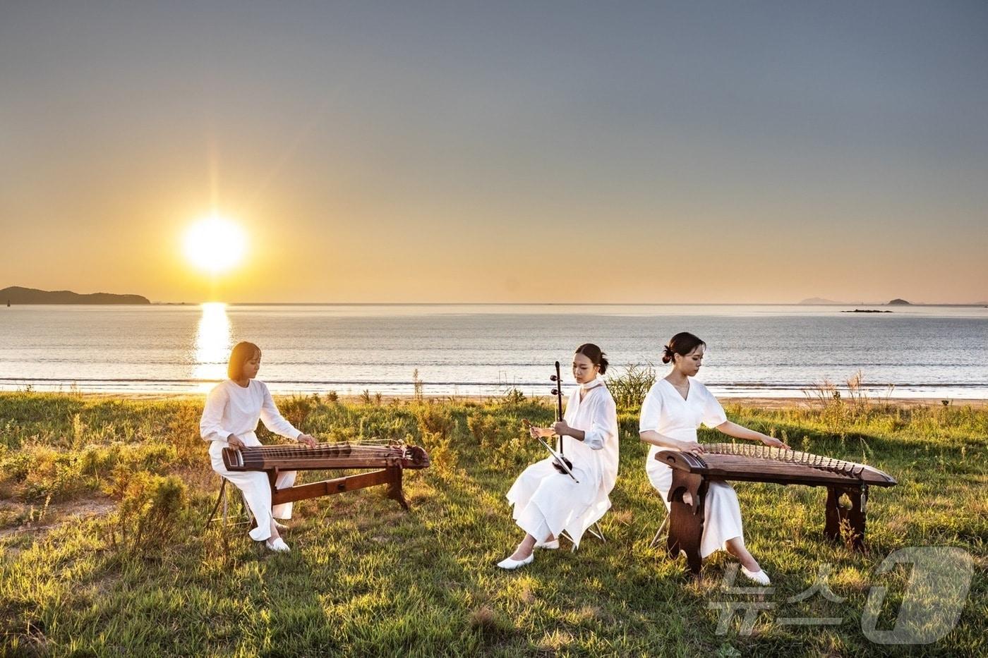 국악여성트리오 힐금 &#40;ACC 재단 제공. . 재판매 및 DB금지&#41; /뉴스1 