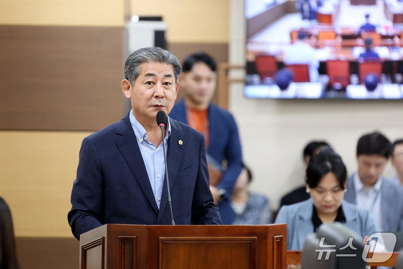 정해권 인천시의회 의장.(인천시의회 제공. 재배포 및 DB금지)2025.8.27/뉴스1