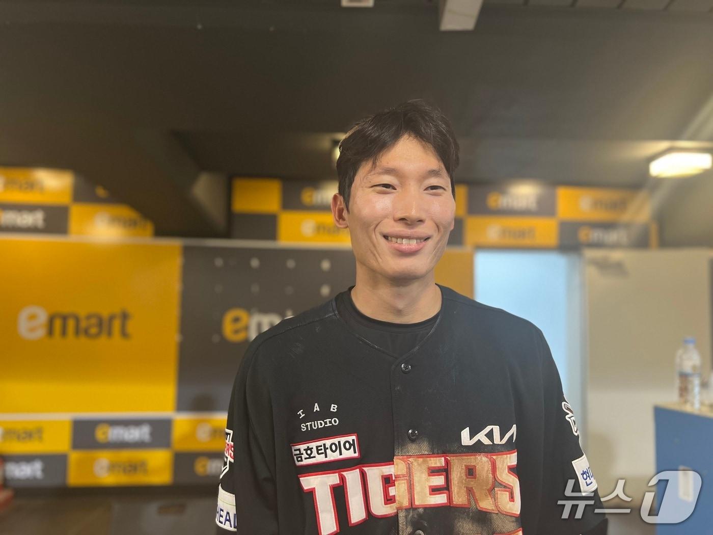 본문 이미지 - KIA 타이거즈 외야수 김호령. 2025.8.27/뉴스1 ⓒ News1 이상철 기자