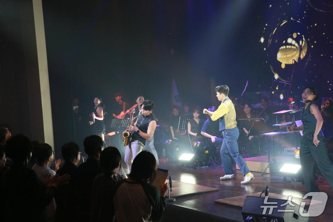 '2025 정선 희망·사랑 나눔 콘서트'.(한국전력 제공. 재판매 및 DB금지)/뉴스1