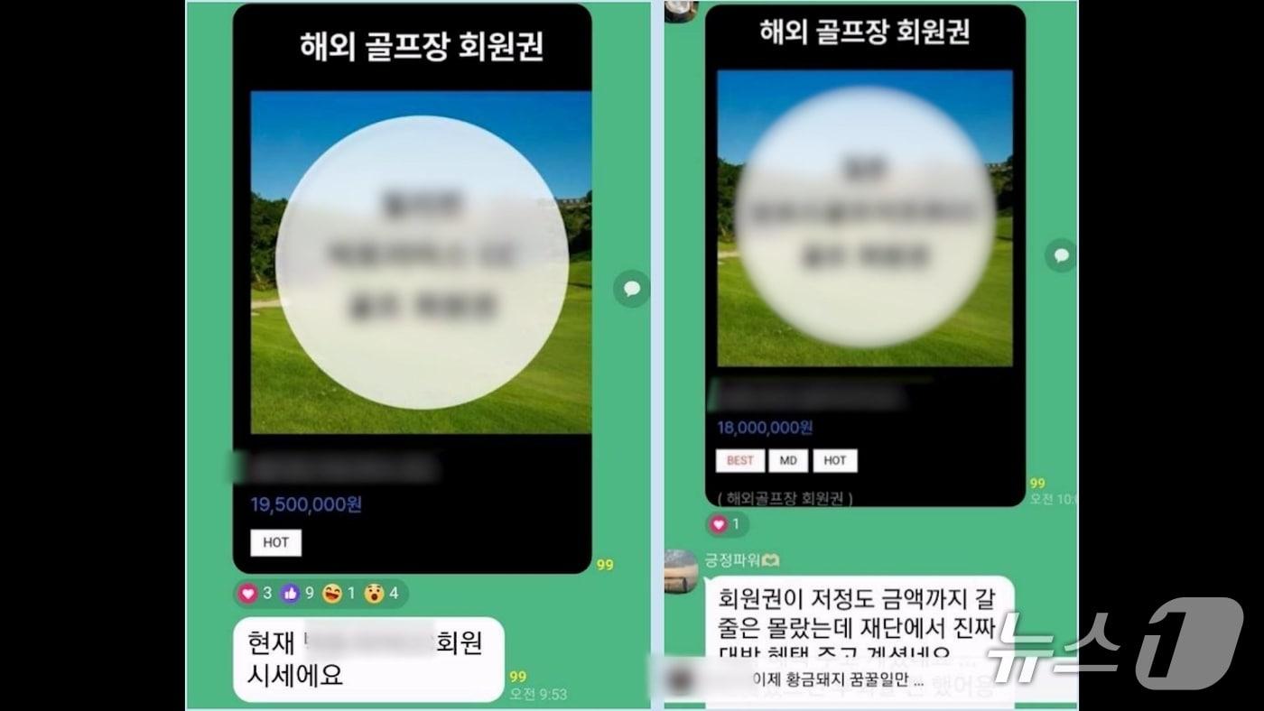 &#39;밈 코인&#39; 제작 사기단이 개설한 단체 대화당.&#40;경기남부경찰청 제공&#41;