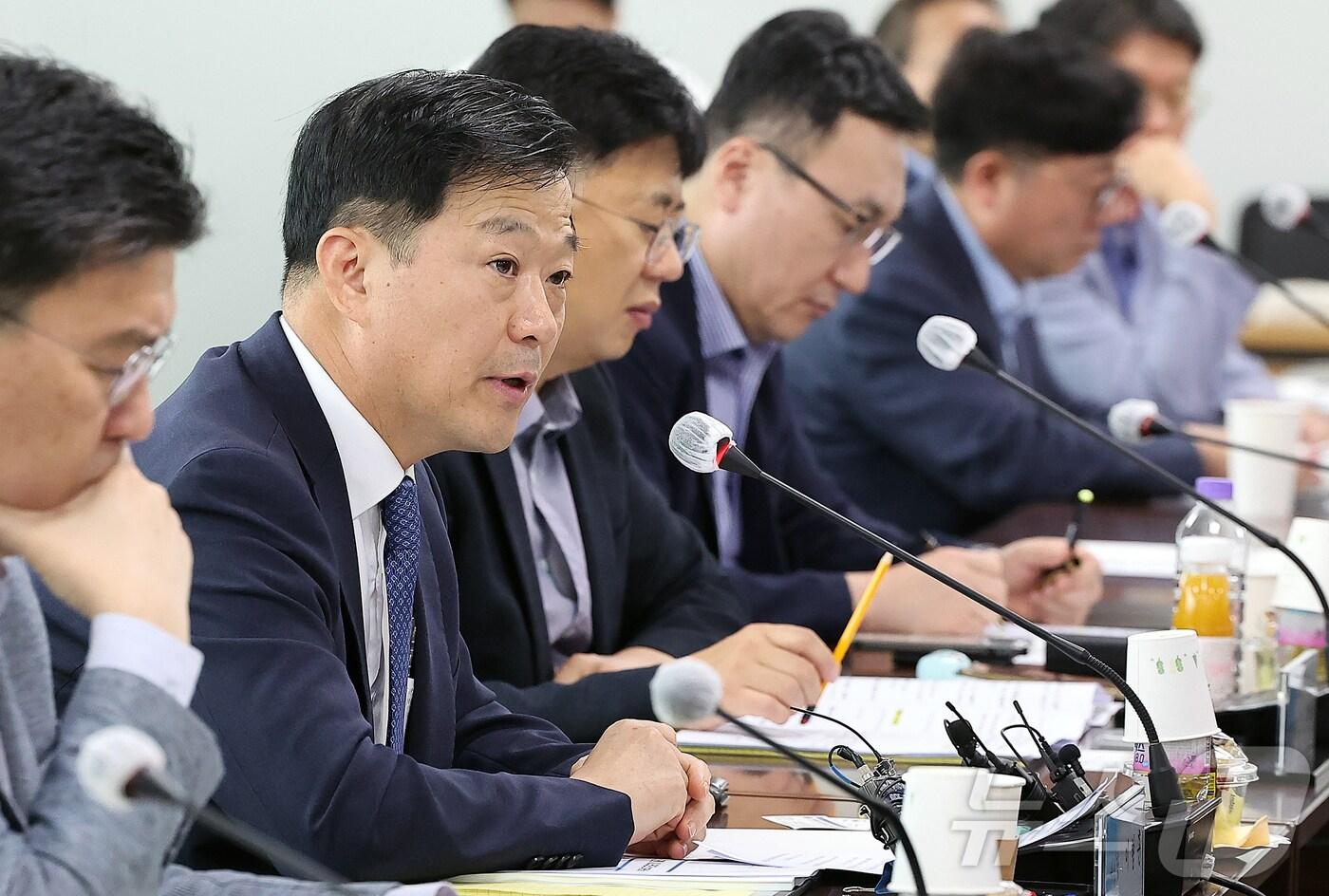 이형훈 보건복지부 제2차관이 모두발언을 하고 있다. 2025.8.28/뉴스1 ⓒ News1 김진환 기자