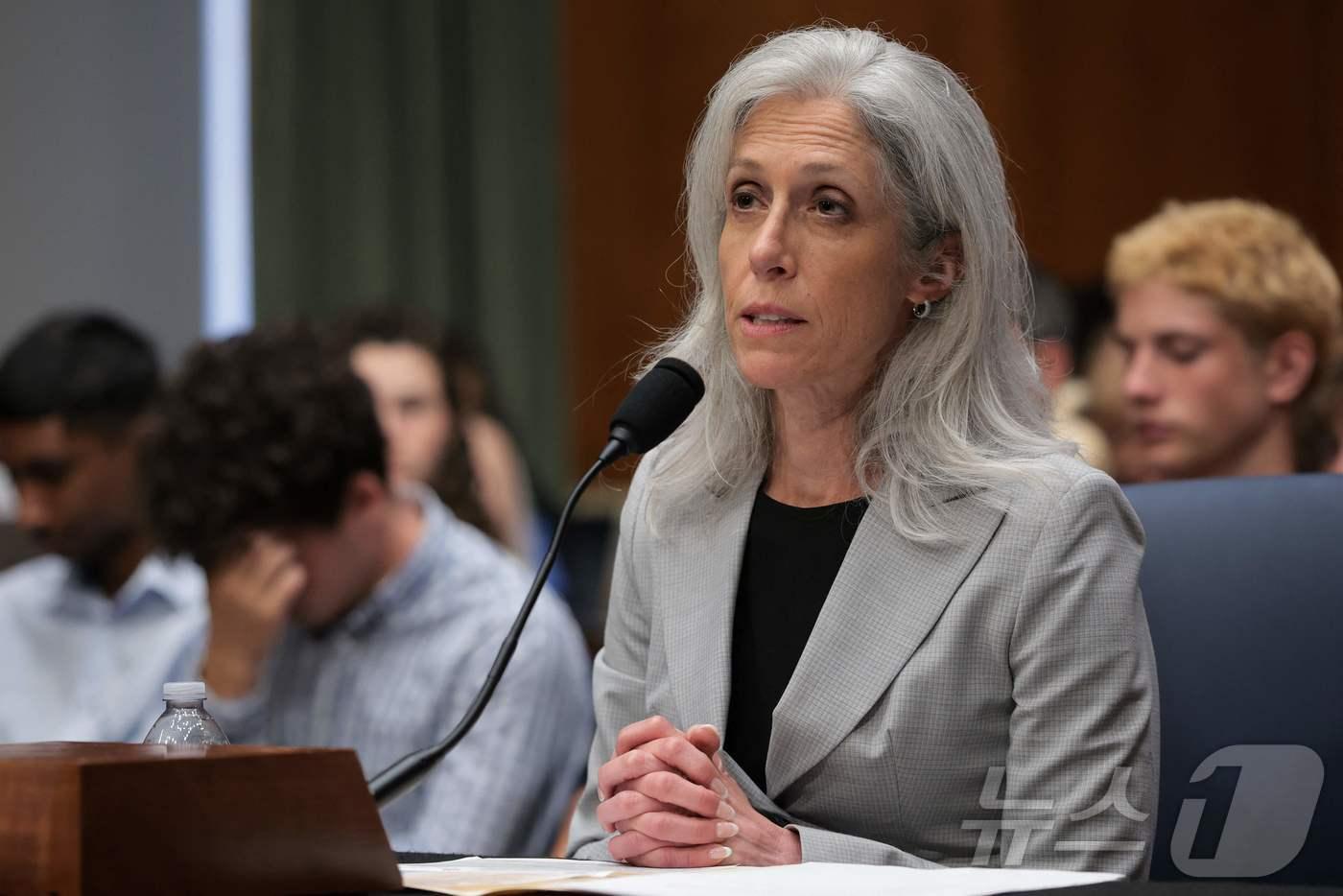 수전 모나레즈 미국 질병통제예방센터(CDC) 국장 2025. 06. 26. ⓒ AFP=뉴스1 ⓒ News1 양은하 기자