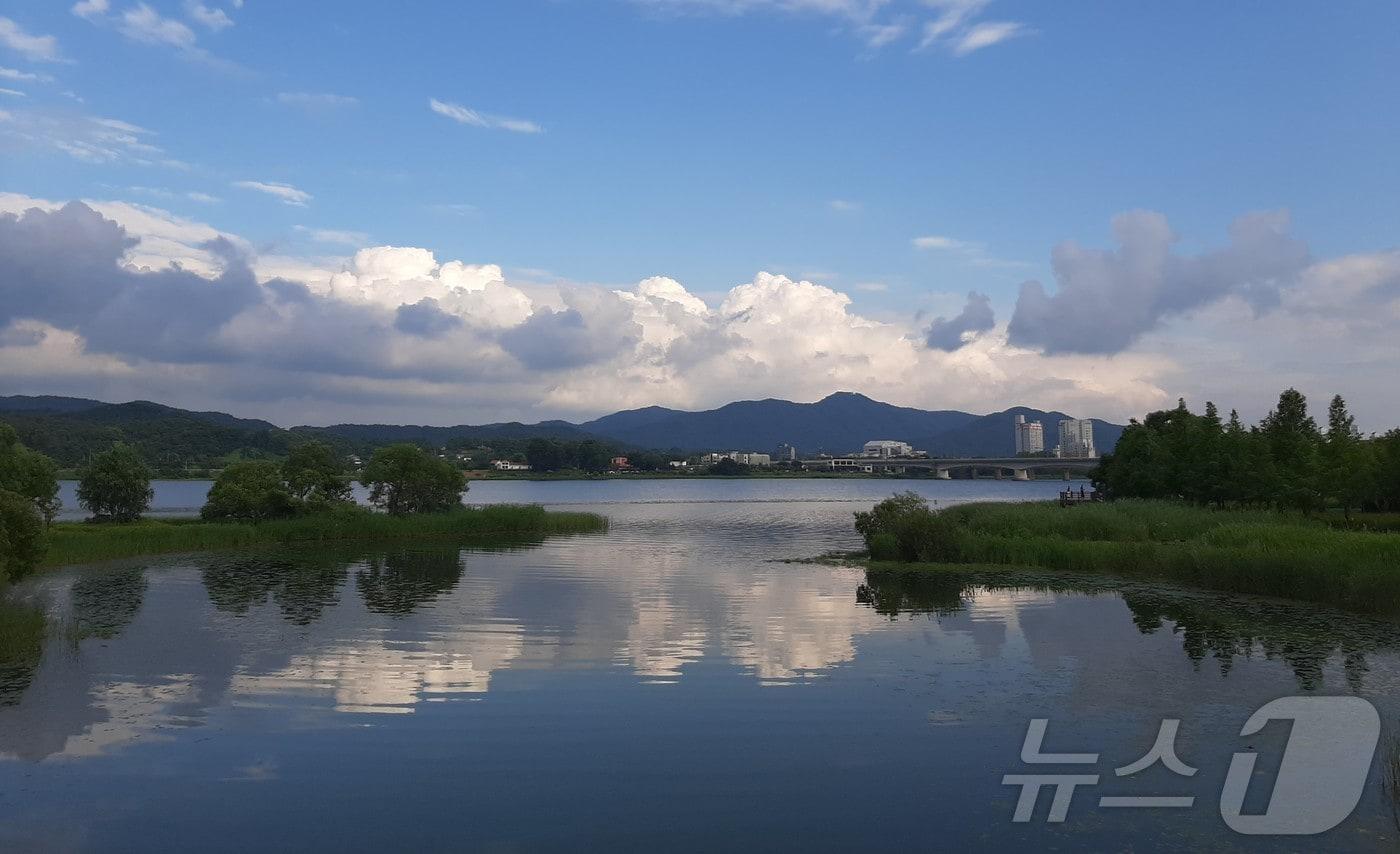 팔당호 전경(한강청 제공) 