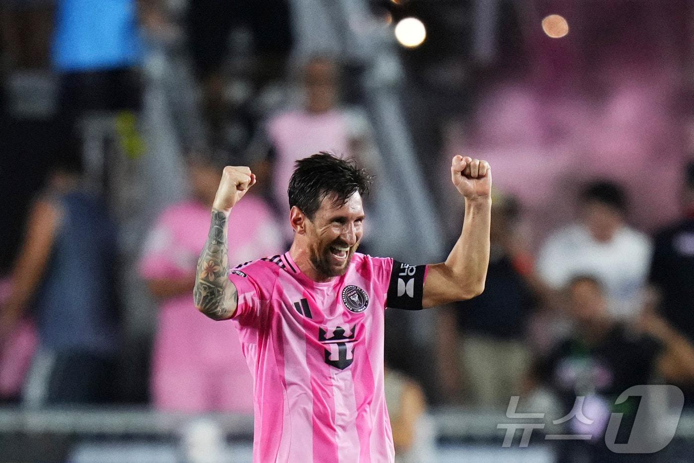 MLS의 리오넬 메시 ⓒ AFP=뉴스1