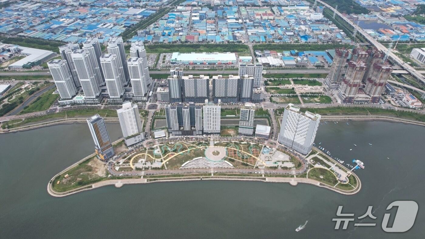 힐스테이트 시화호 라군인테라스.&#40;안산시 제공&#41;