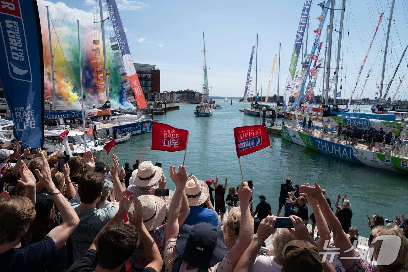 클리퍼 세계일주요트대회.(통영시 제공. 재판매 및 DB금지)