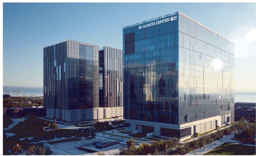 본문 이미지 - SK AI 데이터센터 울산 이미지.(SK텔레콤 제공)