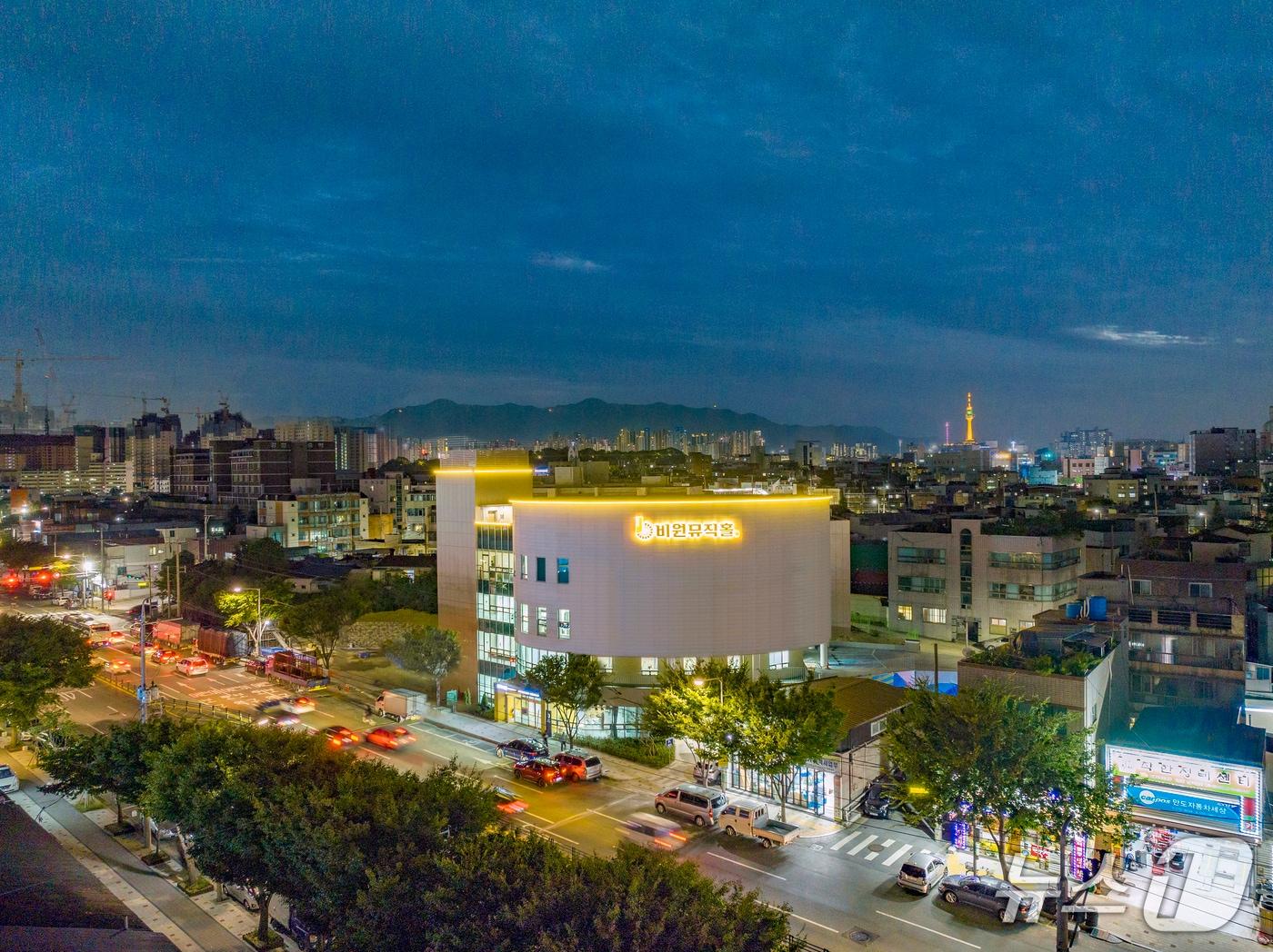 본문 이미지 - 대구 서구 원대동에 있는 비원뮤직홀 전경.&#40;대구 서구 제공.재판매 및 DB 금지&#41;