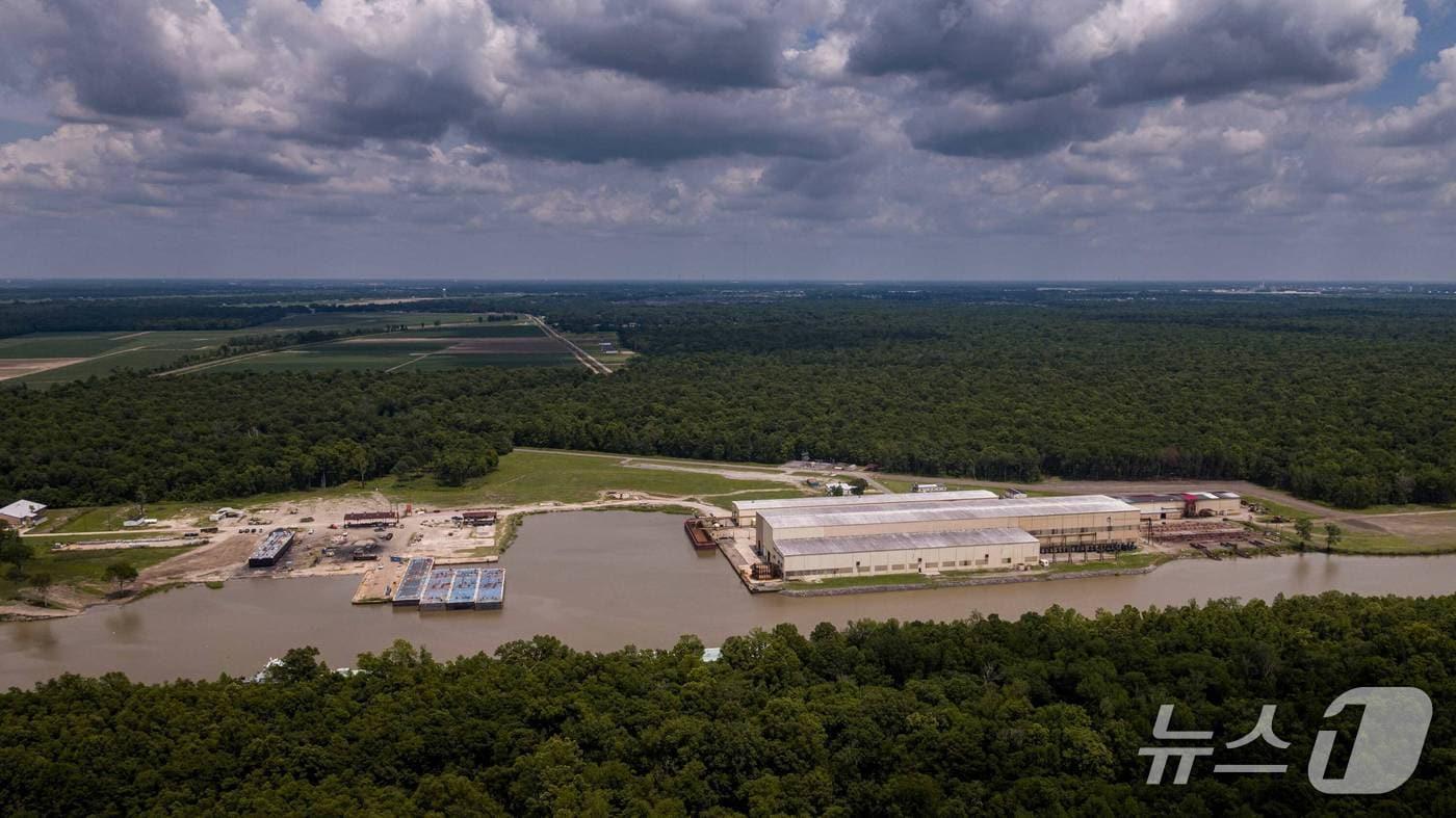 SNT그룹이 최근 인수한 미국 루이지애나 공장 전경.(SNT 모티브 제공. 재판매 및 DB 금지)