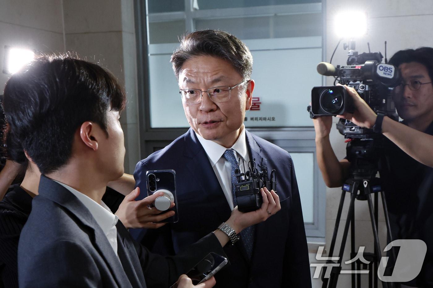 직권남용권리행사방해 혐의를 받는 이시원 전 대통령비서실 공직기강비서관. 2025.8.29/뉴스1 ⓒ News1 박정호 기자