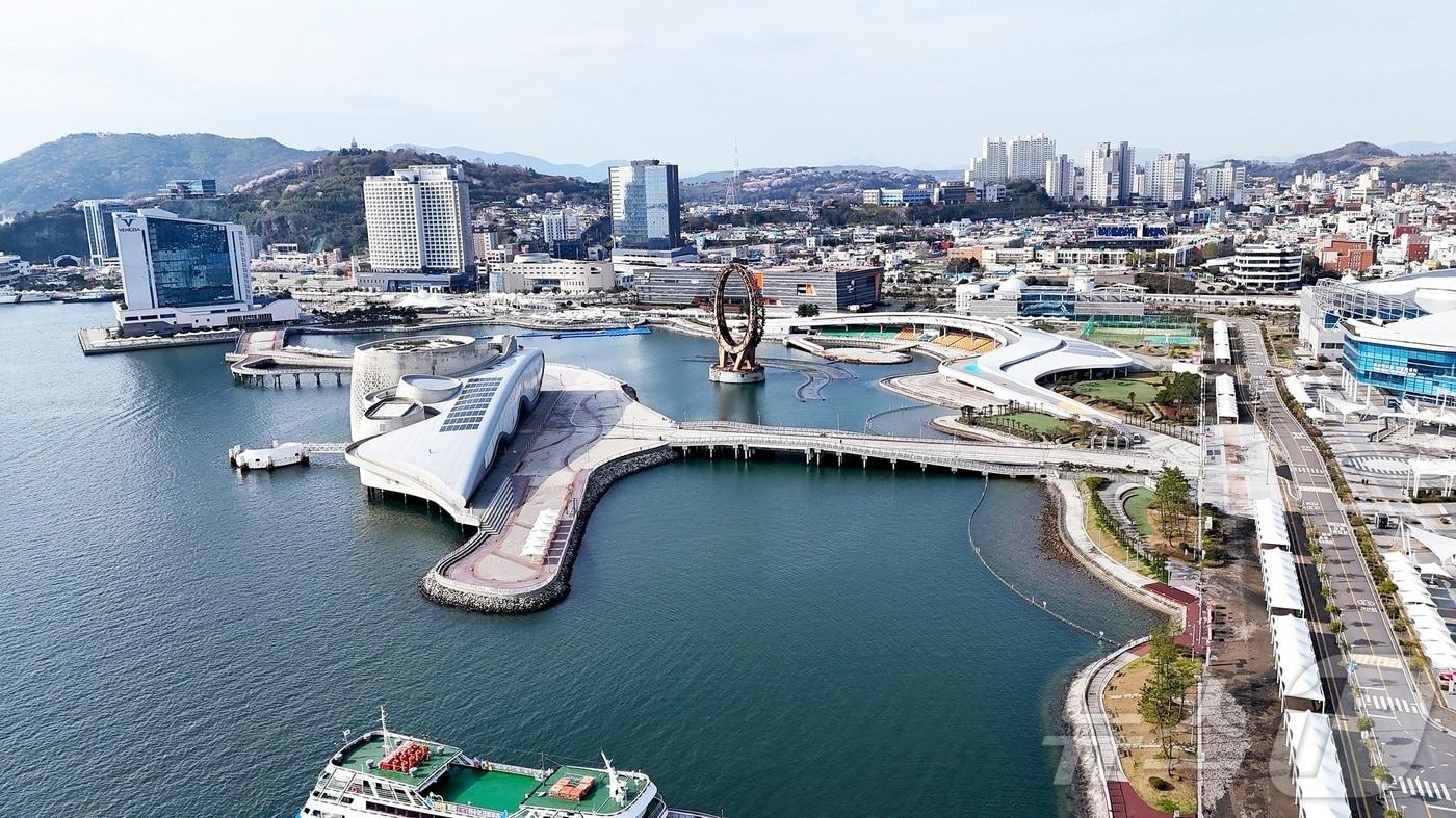 여수세계섬박람회장 일원.&#40;여수시 제공. 재판매 및 DB 금지&#41;