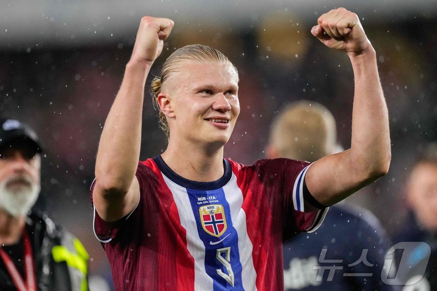노르웨이의 엘링 홀란드 ⓒ AFP=뉴스1