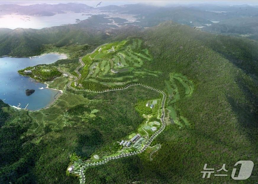 본문 이미지 - 거제남부관광단지 조감도.&#40;경남도 제공. 재판매 및 DB금지&#41;