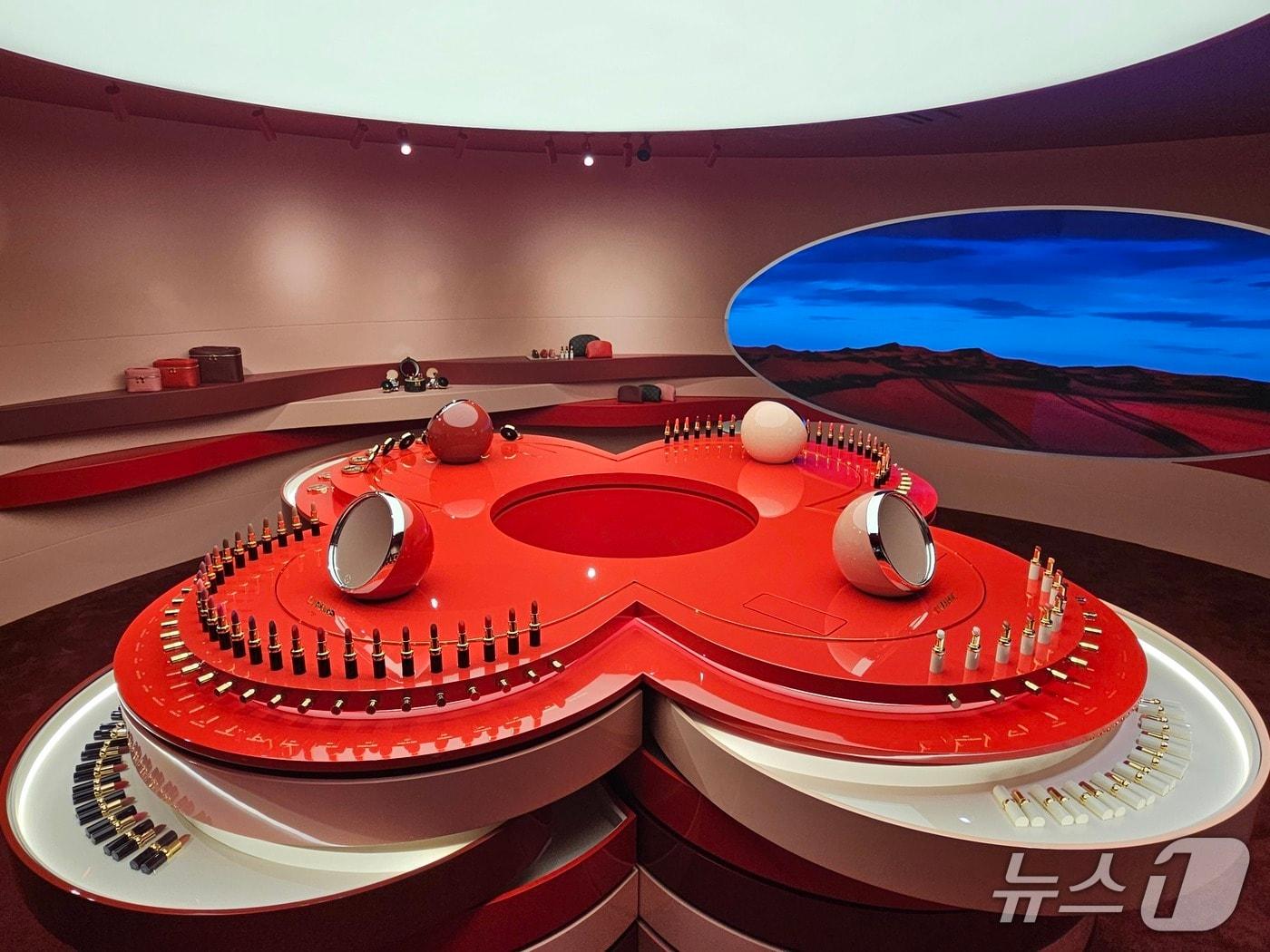 본문 이미지 - 라보떼 루이비통 론칭 기념 팝업 스토어.ⓒ 뉴스1/김진희 기자.