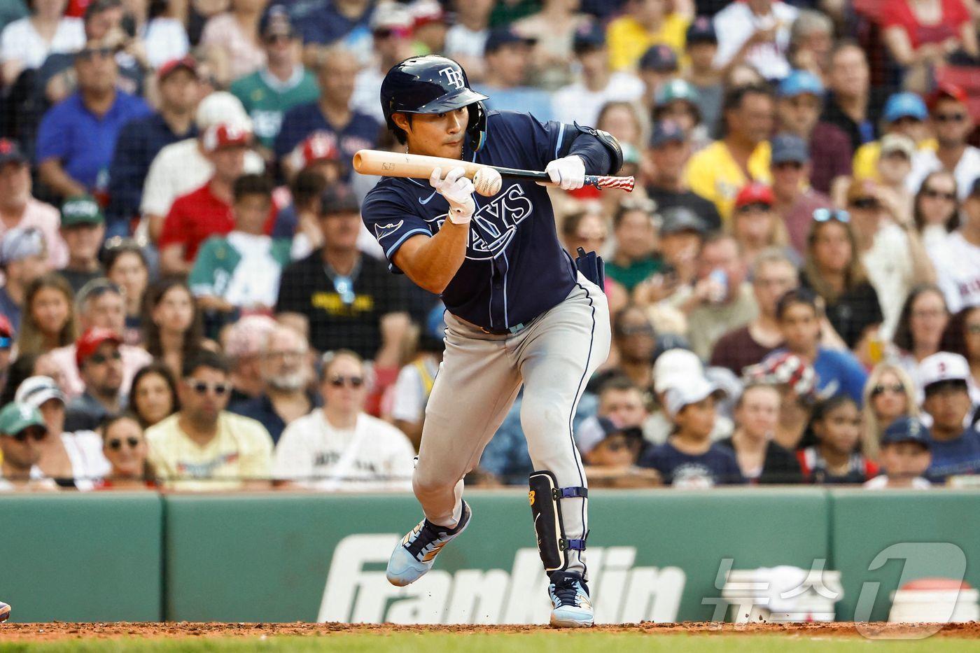 MLB 탬파베이 김하성. ⓒ AFP=뉴스1