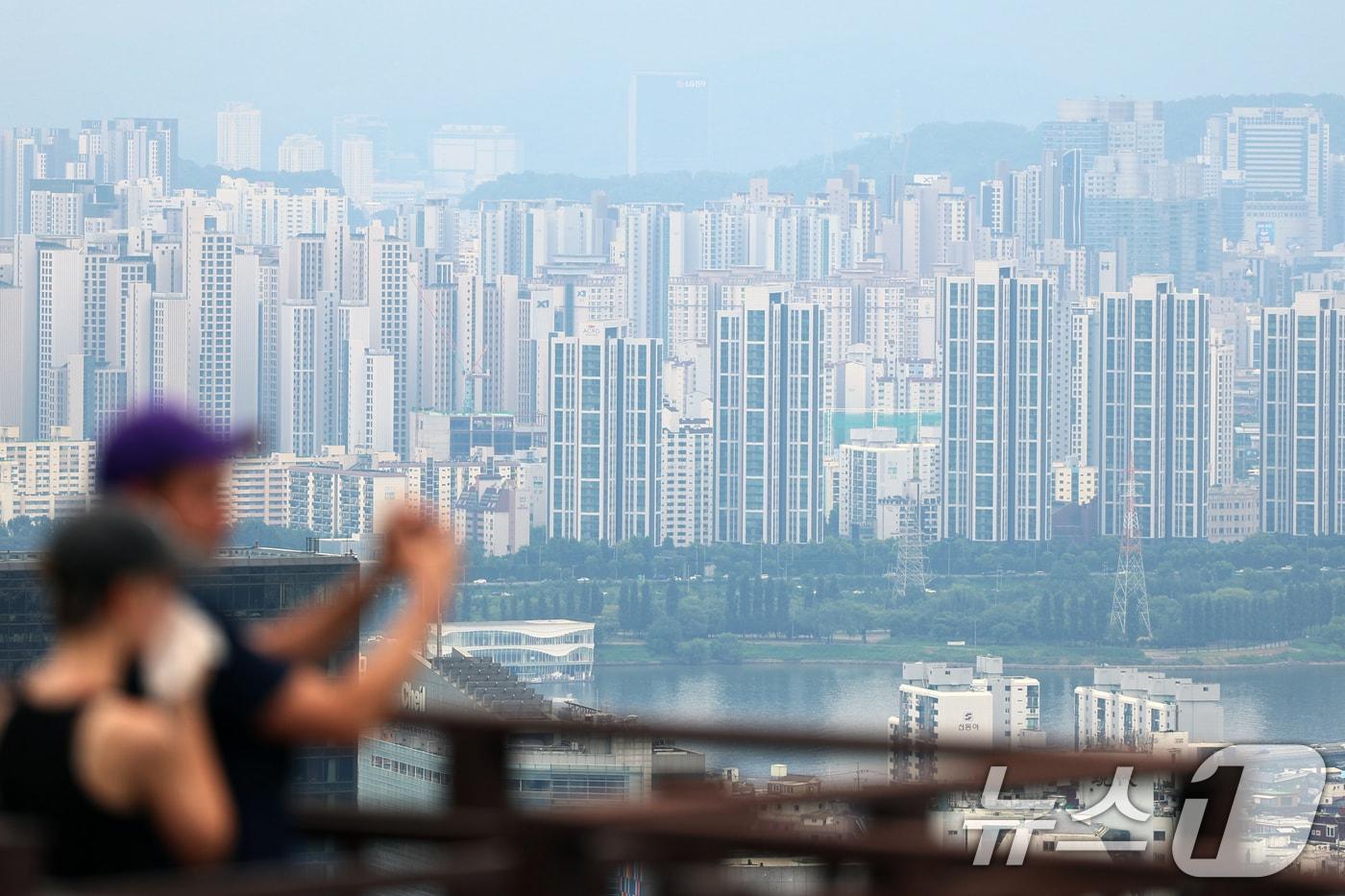 서울 시내 아파트 단지. &#40;자료사진&#41;/뉴스1 ⓒ News1 황기선 기자