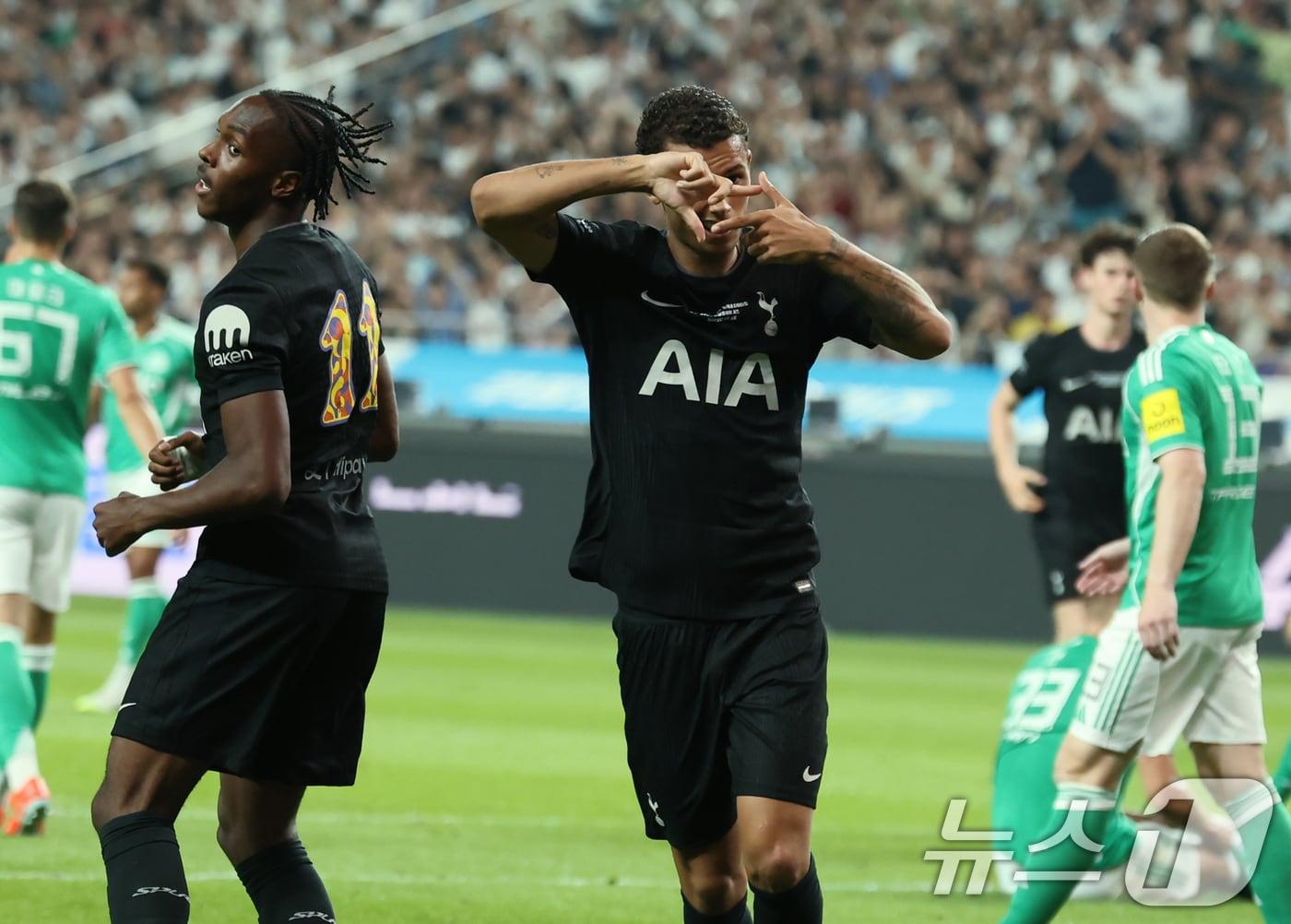 본문 이미지 - 토트넘 홋스퍼의 브레넌 존슨. /뉴스1 ⓒ News1 장수영 기자