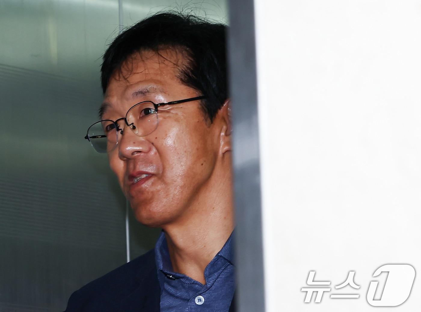 본문 이미지 - 황유성 전 국군방첩사령관. 2025.8.30 ⓒ 뉴스1 김민지 기자