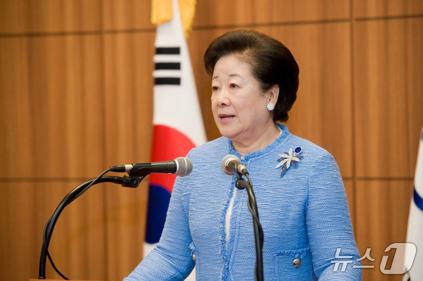 한학자 통일교 총재(사진=통일교 제공)