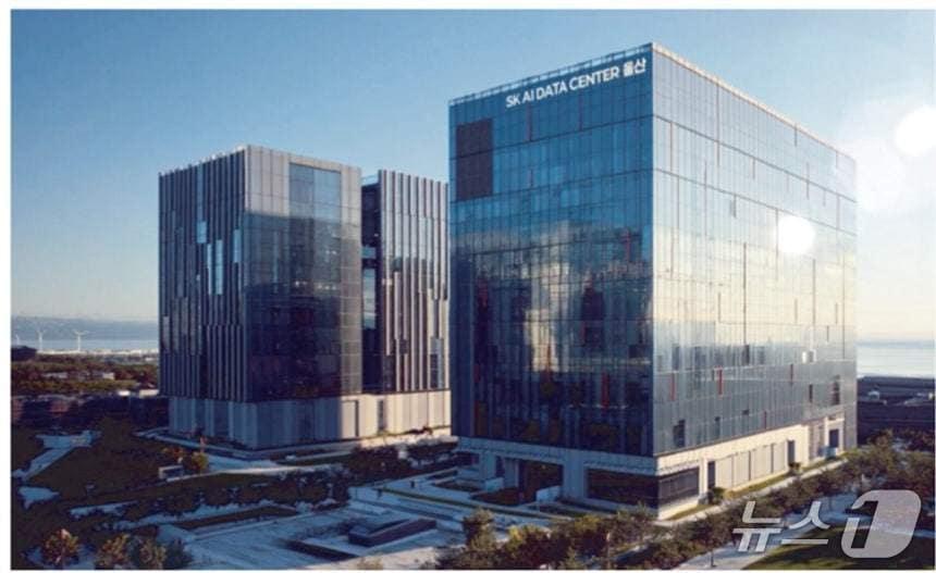 본문 이미지 - SK AI 데이터센터 울산 조감 이미지&#40;SK텔레콤 제공&#41;