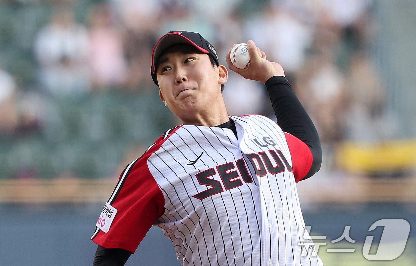 LG 트윈스 투수 손주영. 2025.8.31/뉴스1 ⓒ News1 박지혜 기자