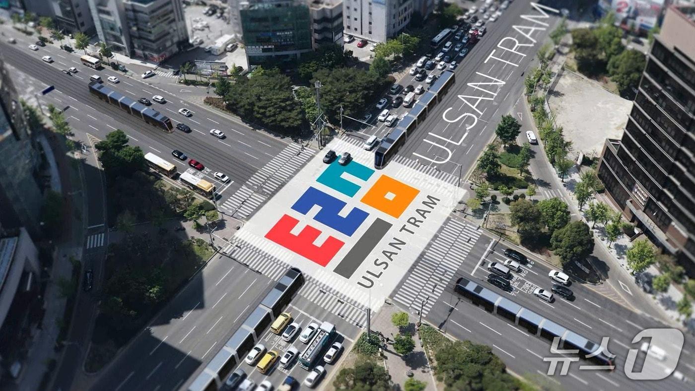 울산 도시철도 2호선 운행 이미지.(울산시 제공. 재판매 및 DB금지)/뉴스1