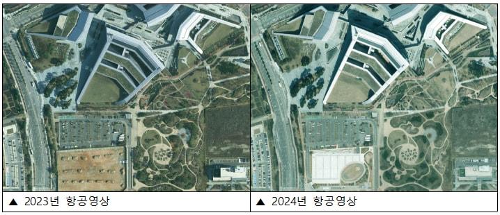본문 이미지 - 기존 충남공간정보포털 항공사진과 최신 본 비교 사진.(충남도 제공. 재판매 및 DB금지)/뉴스1 